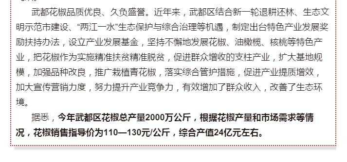 5.28億！一場盛會，武都花椒“火”了