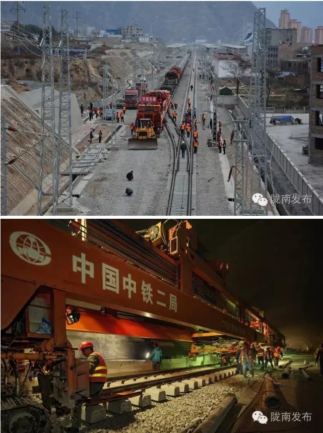 蘭渝鐵路最新進(jìn)展！除胡麻嶺隧道外已全線鋪通