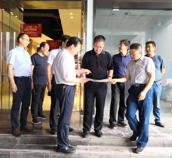 隴南市委常委、組織部部長楊郃調(diào)研指導(dǎo)市龍江城鄉(xiāng)發(fā)展集團(tuán)公司黨建工作