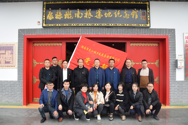市龍江集團(tuán)開展“不忘初心、牢記使命”主題黨日活動(dòng)